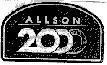 Mẫu nhãn hiệu Allson 2000