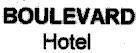 Mẫu nhãn hiệu Boulevard Hotel