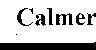Mẫu nhãn hiệu CALMER