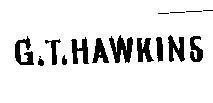 Mẫu nhãn hiệu G.T.HAWKINS