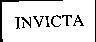 Mẫu nhãn hiệu INVICTA