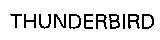 Mẫu nhãn hiệu THUNDERBIRD