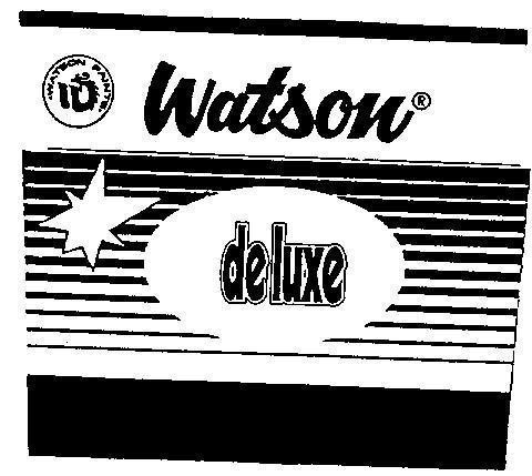Mẫu nhãn hiệu WATSON DELUXE