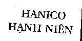 Mẫu nhãn hiệu HANICO Hạnh Niên
