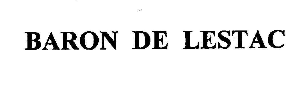 Mẫu nhãn hiệu BARON DE LESTAC