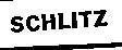 Mẫu nhãn hiệu SCHLITZ