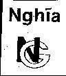 Mẫu nhãn hiệu Nghĩa NG