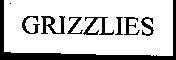 Mẫu nhãn hiệu GRIZZLIES