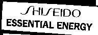 Mẫu nhãn hiệu SHISEIDO, ESSENTIAL ENERGY