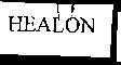 Mẫu nhãn hiệu HEALON