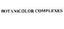 Mẫu nhãn hiệu BOTANICOLOR COMPLEXES