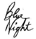 Mẫu nhãn hiệu BLUE NIGHT