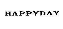 Mẫu nhãn hiệu HAPPYDAY