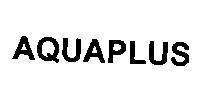 Mẫu nhãn hiệu AQUAPLUS