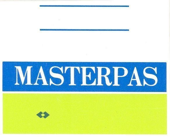 Mẫu nhãn hiệu MASTERPAS