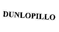 Mẫu nhãn hiệu DUNLOPILLO