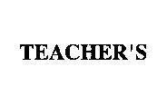 Mẫu nhãn hiệu TEACHER'S