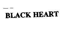 Mẫu nhãn hiệu BLACK HEART