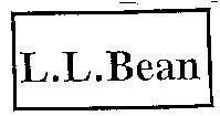 Mẫu nhãn hiệu L.L. BEAN