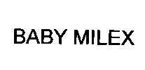 Mẫu nhãn hiệu BABY MILEX
