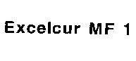 Mẫu nhãn hiệu EXCELCUR MF 1