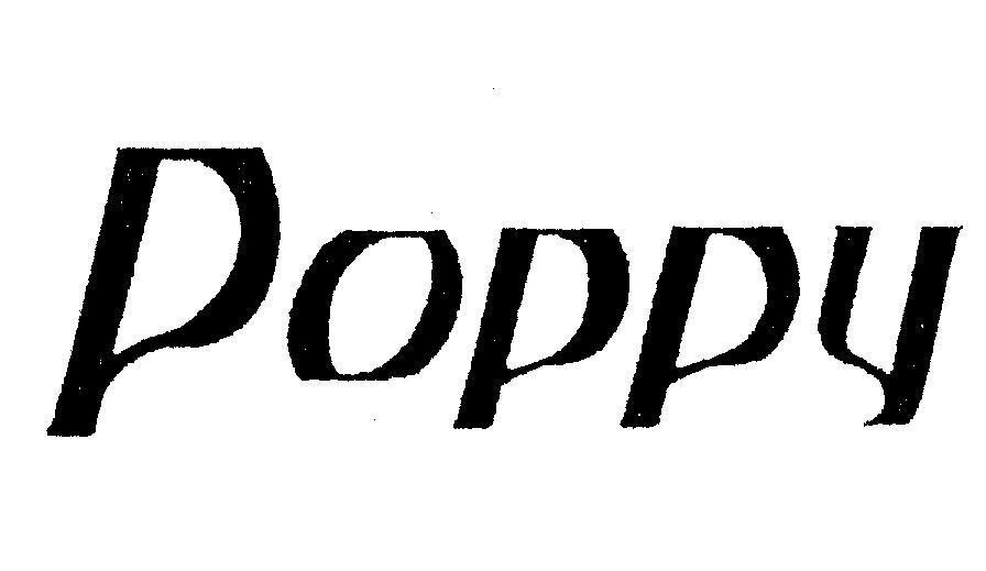 Mẫu nhãn hiệu POPPY