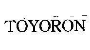 Mẫu nhãn hiệu TOYORON