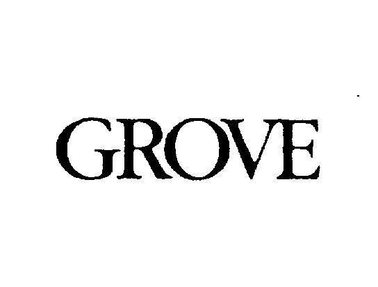 Mẫu nhãn hiệu GROVE