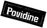 Mẫu nhãn hiệu POVIDINE