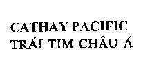 Mẫu nhãn hiệu CATHAY PACIFIC Trái Tim Châu á