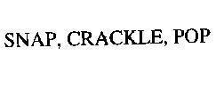 Mẫu nhãn hiệu SNAP, CRACKLE, POP