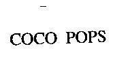 Mẫu nhãn hiệu COCO POPS