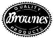 Mẫu nhãn hiệu BROWNES