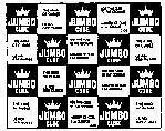 Mẫu nhãn hiệu JUMBO CUBE
