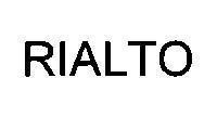 Mẫu nhãn hiệu RIALTO