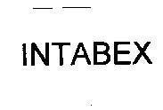 Mẫu nhãn hiệu INTABEX