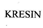 Mẫu nhãn hiệu KRESIN
