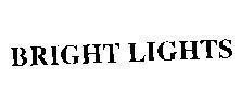 Mẫu nhãn hiệu BRIGHT LIGHTS