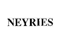 Mẫu nhãn hiệu NEYRIES