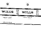 Mẫu nhãn hiệu WILLS-NAVY CUT-WD & HO WILLS