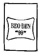 Mẫu nhãn hiệu BEO-ĐEN 99