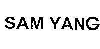 Mẫu nhãn hiệu SAM YANG