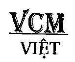 Mẫu nhãn hiệu VCM-Việt