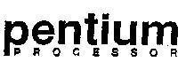 Mẫu nhãn hiệu PENTIUM PROCESSOR