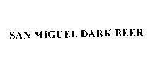 Mẫu nhãn hiệu SAN MIGUEL DARK BEER