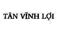 Mẫu nhãn hiệu Tân Vĩnh Lợi