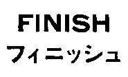 Mẫu nhãn hiệu FINISH