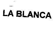 Mẫu nhãn hiệu LA BLANCA