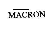 Mẫu nhãn hiệu MACRON