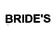 Mẫu nhãn hiệu BRIDE'S